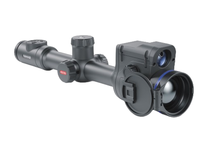 Included laser rangefinder with 875-yard range 