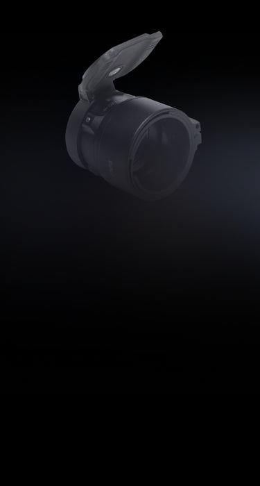 Attaches Pulsar Forward to riflescopes with objective lens of the scope bg