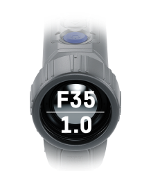 Fast aperture F35/1.0 lens
