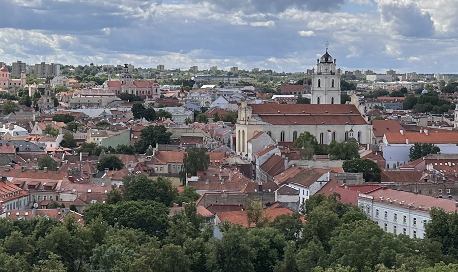 Vilnius cityscape