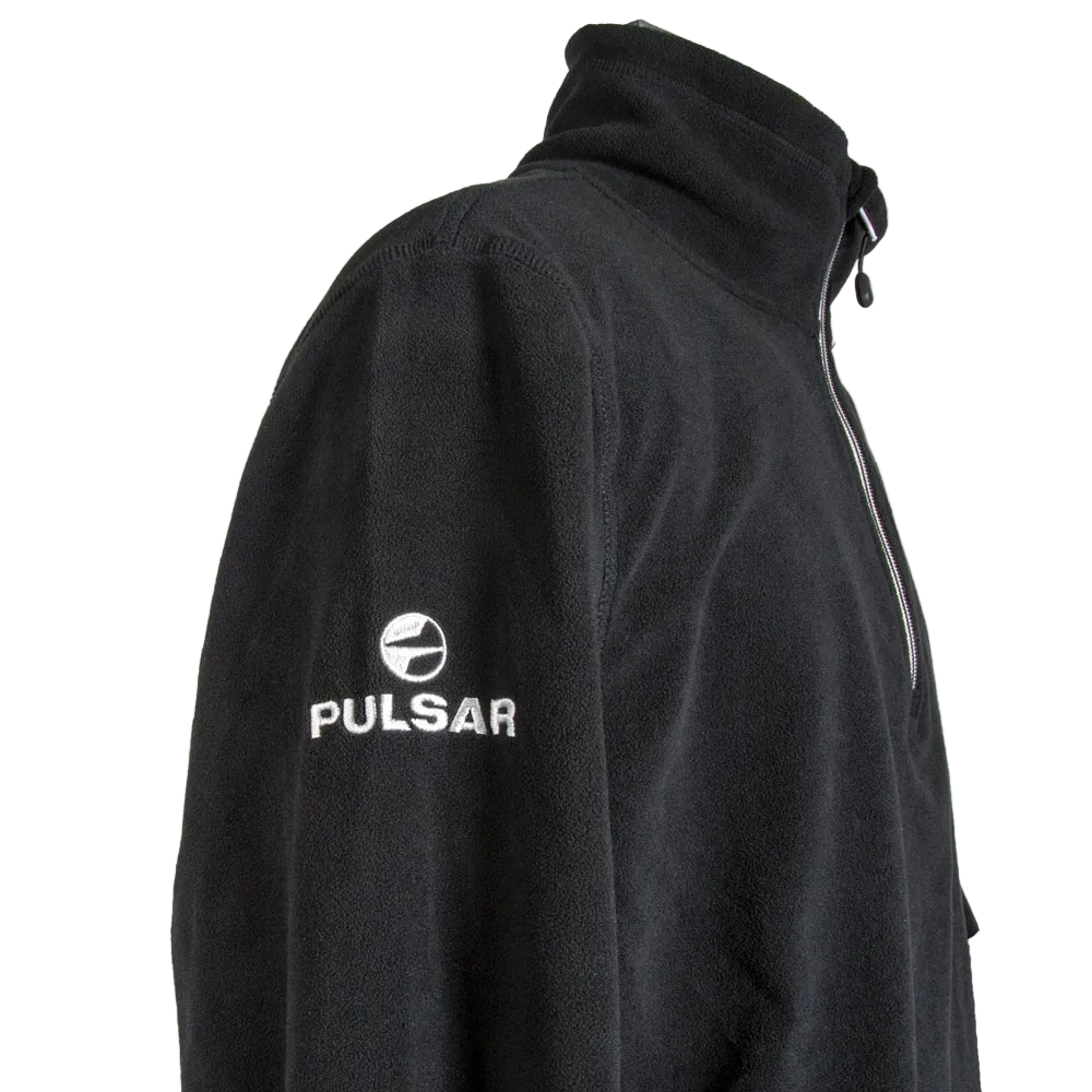 Pulsar Black 1/4 Zip Pullover