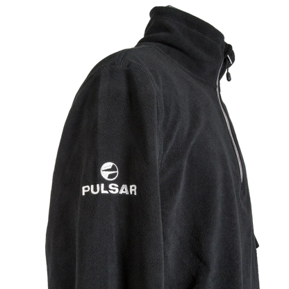 Pulsar Black 1/4 Zip Pullover