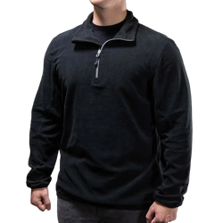 Pulsar Black 1/4 Zip Pullover