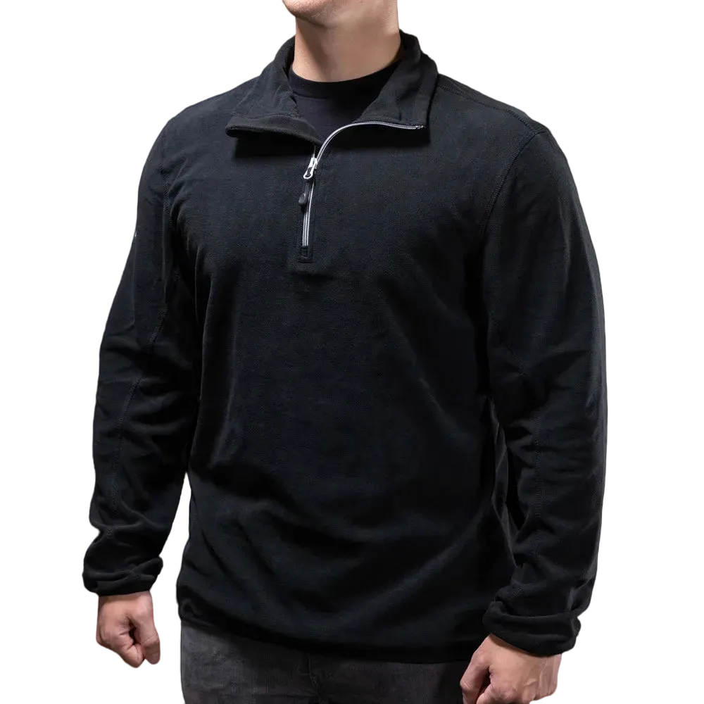 Pulsar Black 1/4 Zip Pullover