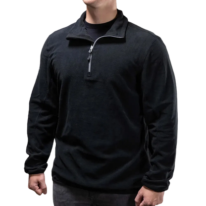 Pulsar Black 1/4 Zip Pullover