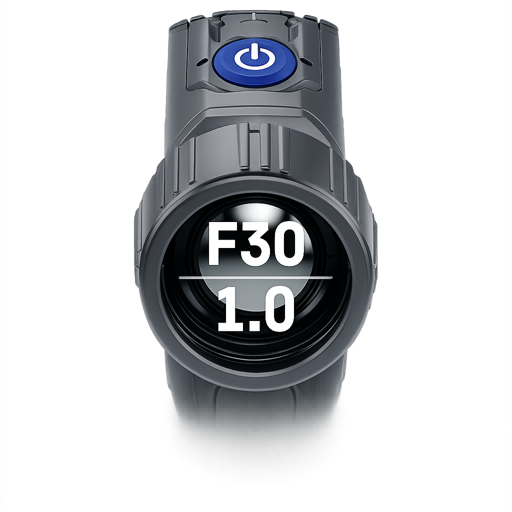 Fast aperture F30/1.0 lens