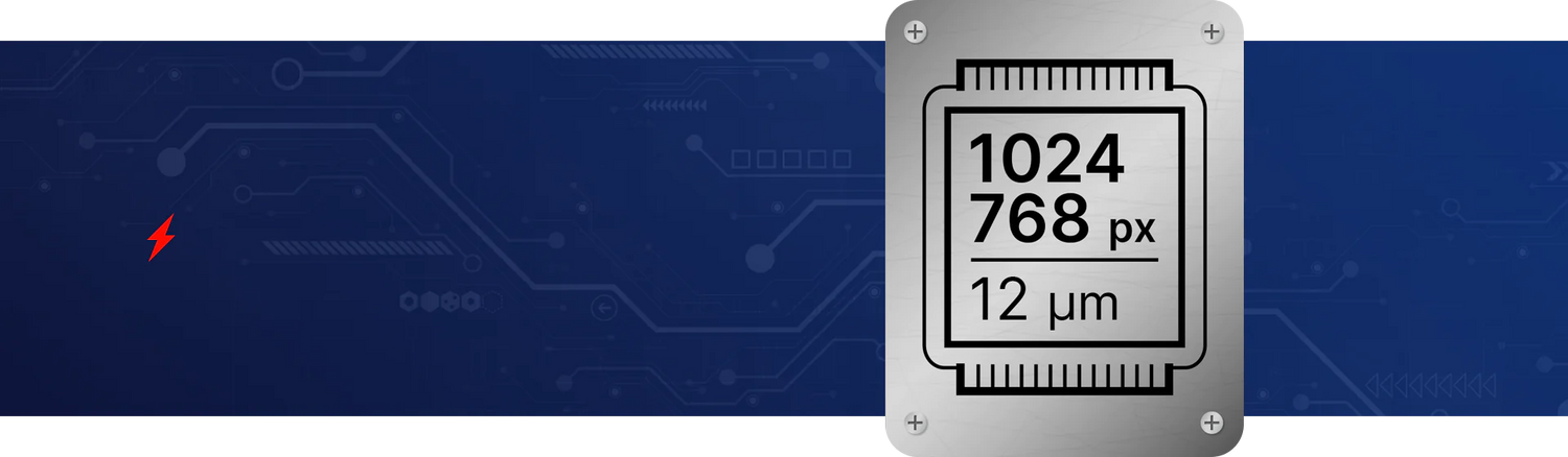 New HD 1024x768 @ 12 mm thermal sensor