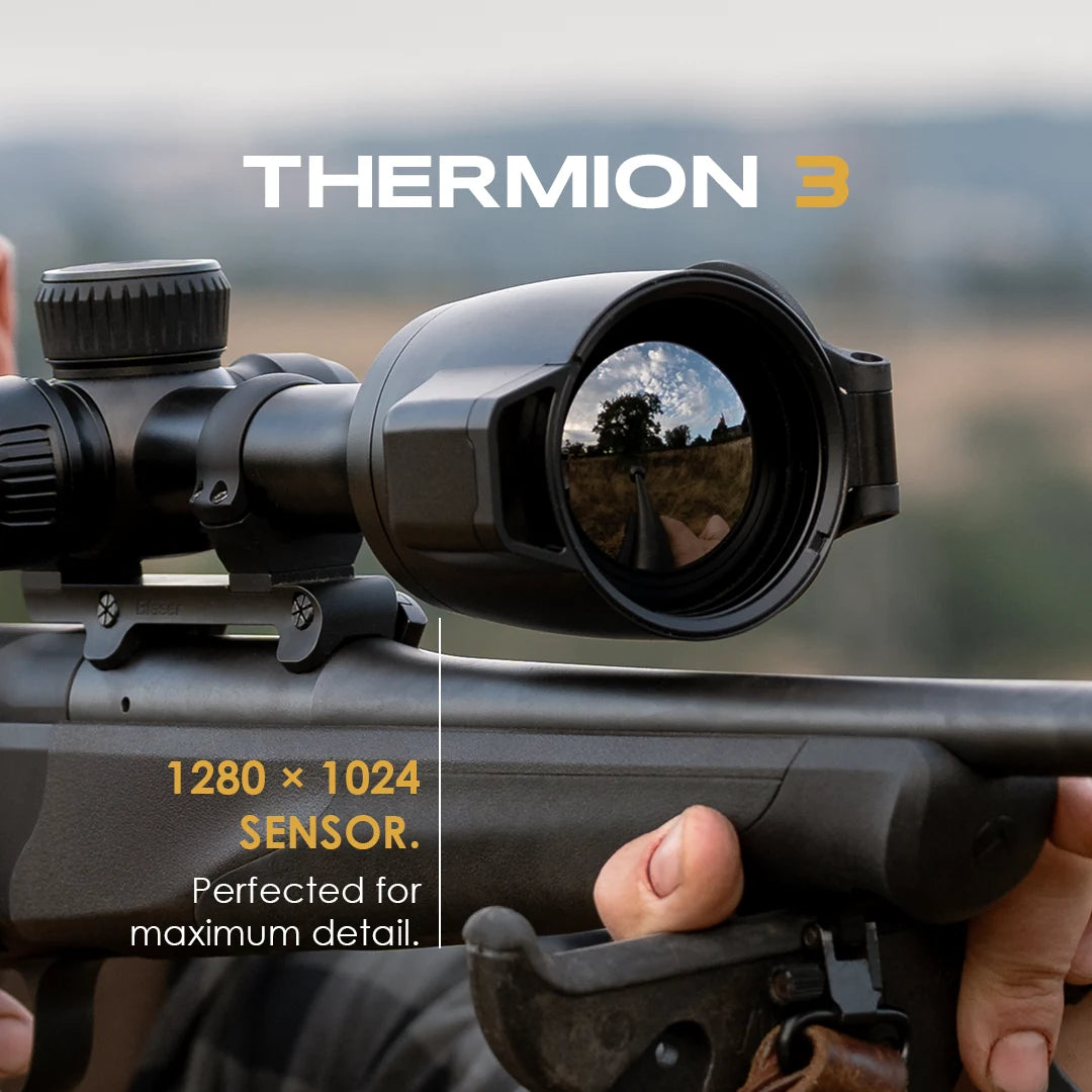 Thermion 3 XT60 on a rifle: 1280×1024 sensor, perfected for maximum detail
